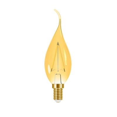 Lâmpada Led Filamento Vela Chama B35 Taschibra E14/e27 110v