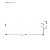 Lâmpada Tubo Led T8 9,9w 60cm G13 Taschibra Bivolt 3000k Luz Quente