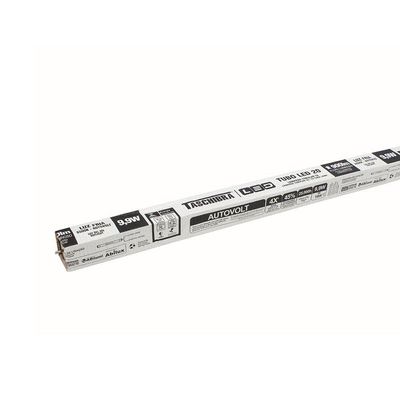 Lâmpada Tubo Led T8 9,9w 60cm G13 Taschibra Bivolt 3000k Luz Quente