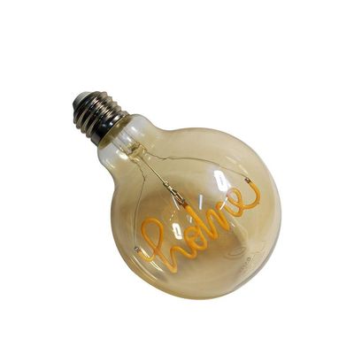 Lampada Led Vintage Mensagem 4W Home Branco Quente 110v