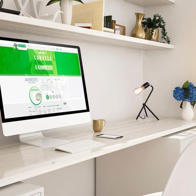 Luminária Abajur Taschibra Stand Preto E27 Bivolt