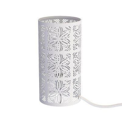 Luminária Abajur Taschibra Flora E27 Bivolt Branco