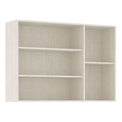 Armário Aéreo De Cozinha 120cm 3 Portas 5 Prateleiras Linea