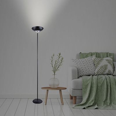 Luminária Abajur Base Coluna Taschibra 1,75 Mt Preta E27 Bivolt