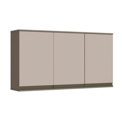Armário Aéreo Cozinha Modulado Connect 3 Portas Duna/cristal - Henn