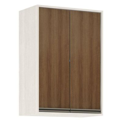 Armário Aéreo De Cozinha 60cm 2 Portas 2 Prateleiras Linea