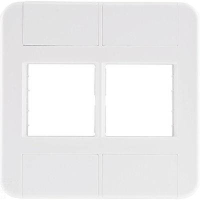 Placa 4 Postos 4x4 Tramontina Tablet Branca Tramontina