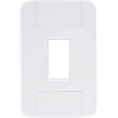 Placa 1 Posto Vertical 4x2 Tramontina Tablet Branca Tramontina