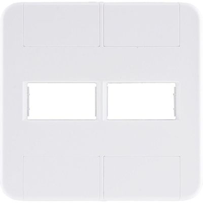 Placa 2 Postos 4x4 Tramontina Tablet Branca Tramontina