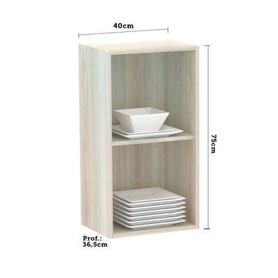 Armário Luciane 40cm 1 Porta Lis Legno Crema