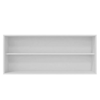 Kit 02 Armários De Cozinha Aéreo 120cm 3 Portas Preto