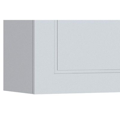 Armário Aéreo P/ Cozinha Americana 1 Porta Basculante 80cm Branco - Henn