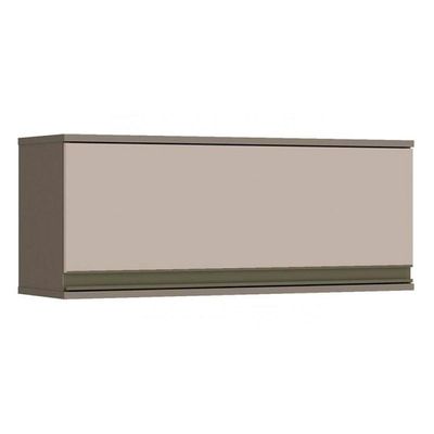 Armário Aéreo P/ Cozinha Connect 80cm 1 Porta Basculante Duna/cristal - Henn