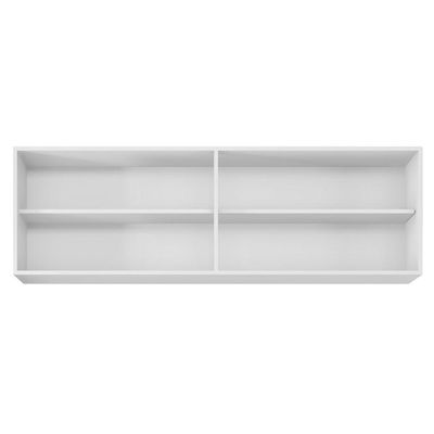 Armário De Cozinha Aéreo Andréia 150Cm 4 Portas Preto