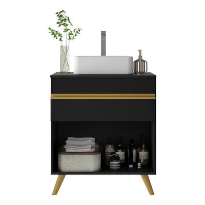 Gabinete Banheiro 1 Porta 1 Gaveta 70Cm Multimóveis V5024
