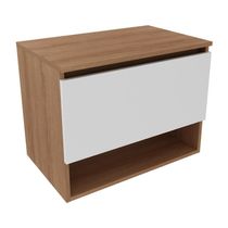 Gabinete Banheiro 1 Porta 60Cm Suspenso Multimóveis Vcr10086