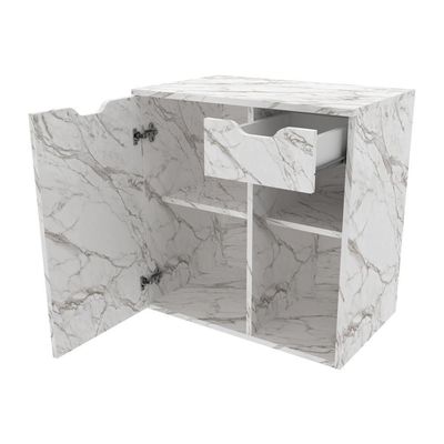 Gabinete Banheiro 1 Porta 1 Gaveta 60Cm Multimóveis Vcr10085