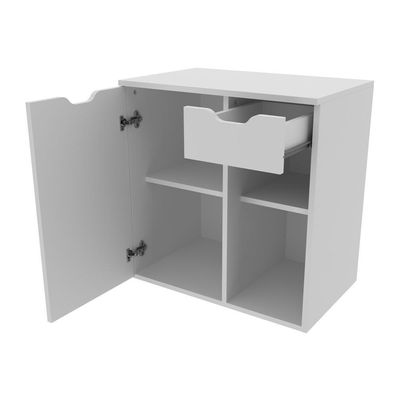 Gabinete Banheiro 1Porta 1Gaveta 60Cm Multimóveis Vcr10085