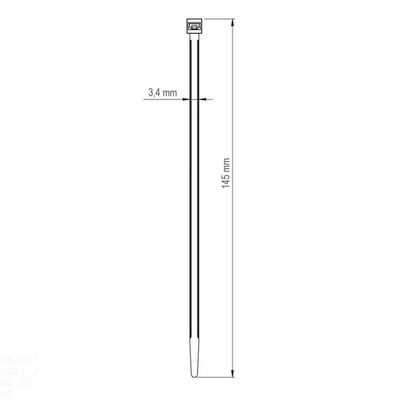 Abraçadeira De Nylon 140x3,4 Mm Tramontina Branca Tramontina