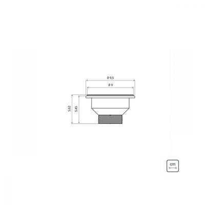 Cuba de Embutir Tramontina Prime 2c 34 Bl Aço Inox Acetinado
