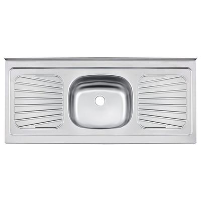 Pia De Apoio Tramontina New Raggi 40 Em Aço Inox 120X52 Cm