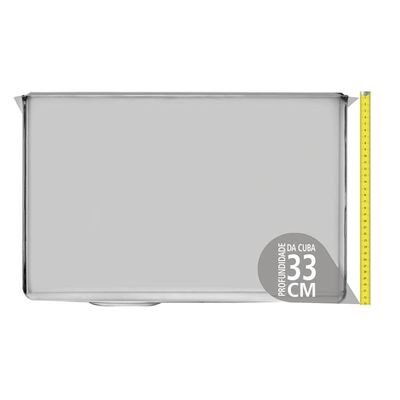 Cuba Profissional De Embutir Dritta Pro Inox 70X50cm