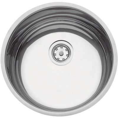 Cuba de Embutir Tramontina Luna em Aço Inox Polido 38 Cm
