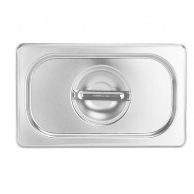 Kit 2 Tampa De Cuba Gastronomica Inox 1/4 Inox Brasinox