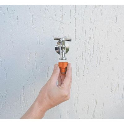 Adaptador Fêmea Com Rosca 3/4" Em Plástico Tramontina Para Jardim Tramontina