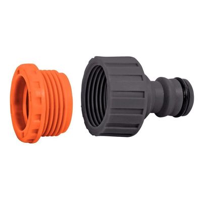 Adaptador Fêmea Com Rosca 3/4" E Redução 1/2" Em Plástico Tramontina Para Jardim Tramontina