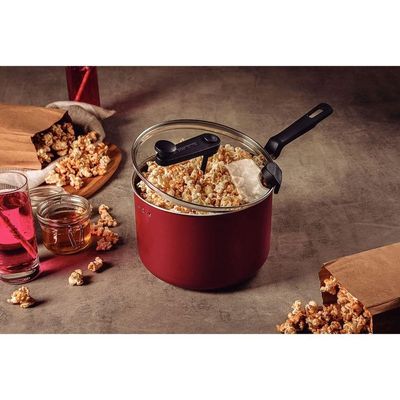 Pipoqueira Tramontina Loreto Antiaderente Starflon Max Vermelho 20 Cm 3,5 L Tramontina