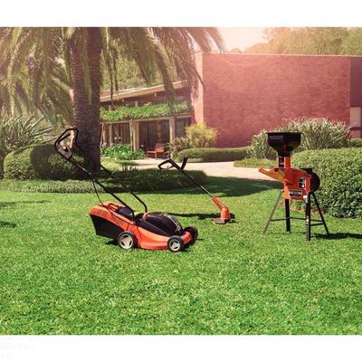 Cortador De Grama Elétrico Ce35p Com Diâmetro De Corte De 350 Mm Coletor Rígido E Chassi