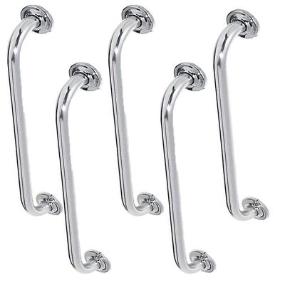 Barra Alça De Apoio 60cm Segurança Kit 5 Uni Idoso Criança Cadeirante Gestante Evita Acidente