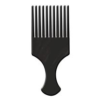 Pente Plastico Afro Com Dentes Largos