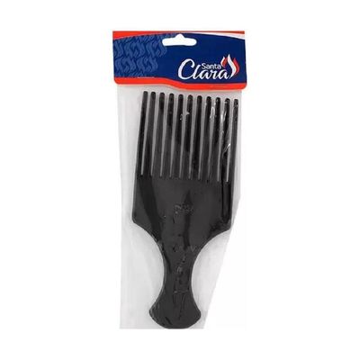 Pente Plastico Afro Com Dentes Largos