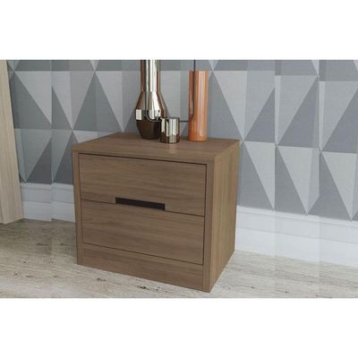 Mesa Cabeceira Infantil S822 C/ 2 Gavetas Freijó - Kappesberg