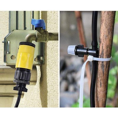 Mangueira Climatizadora Kit 5 Uni Sistema Irrigacao 10M