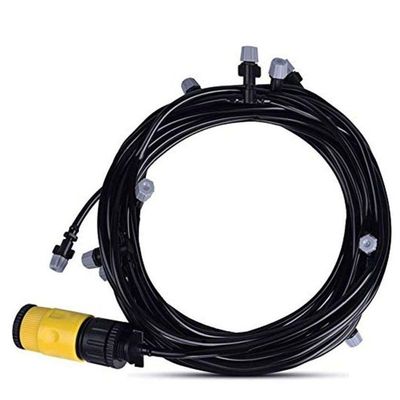 Mangueira Climatizadora Kit 3 Uni Sistema Irrigacao 10M Quintal Grama Jardim