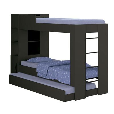Beliche Cama Auxiliar Ditália Treliche Cm-15 Preto