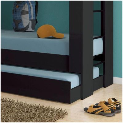 Beliche Cama Auxiliar Ditália Treliche Cm-15 Preto