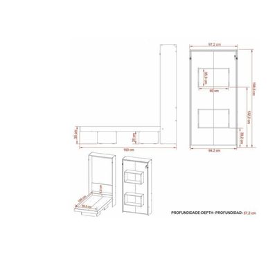 Cama Articulada Solteiro Multimóveis Vcr35035