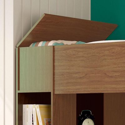 Beliche Cama Auxiliar com 3 Colchões Ditália Treliche 15cm