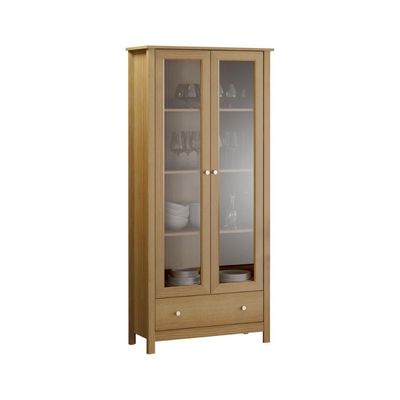 Estante Livreiro 2 Portas 1 Gaveta Ditália E-954 Cor Diamond