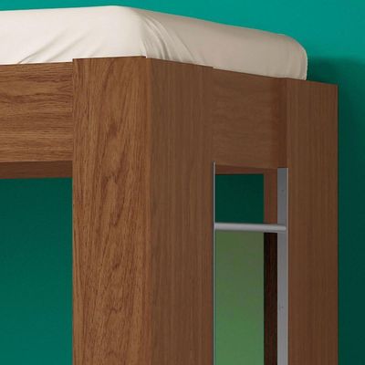 Beliche Cama Auxiliar com 3 Colchões Ditália Treliche 15cm