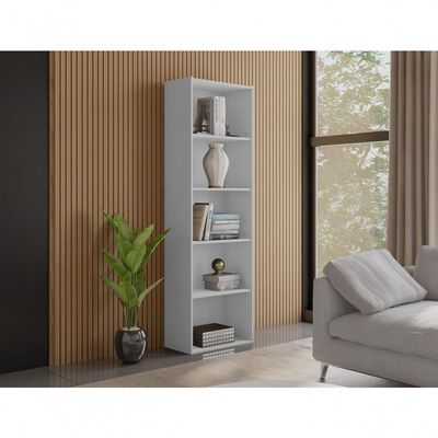 Estante Livreiro 4 Prateleiras Ruby Branco