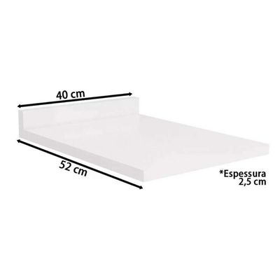 Módulo Cozinha Kappesberg Lótus Tampo P/ Balcão E602 40cm Nogueira