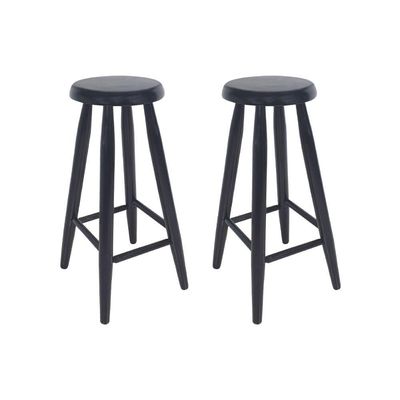 Bancada Cozinha Gourmet Ditália Com 2 Banquetas Preto