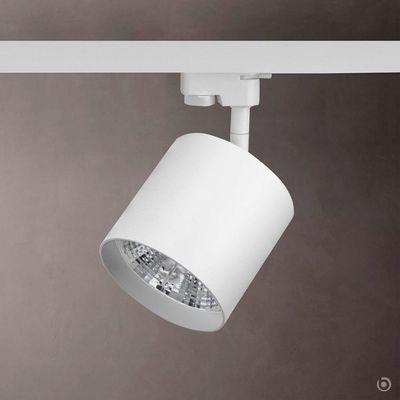 Kit Trilho Taschibra Com 3 Spot Track Ar111 Gu10 Bivolt Branco
