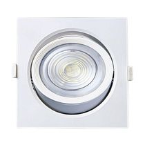 Kit 3 Spot De Led Embutir Alltop Par30 Quadrado 10w Bivolt Taschibra 4000k Luz Neutra