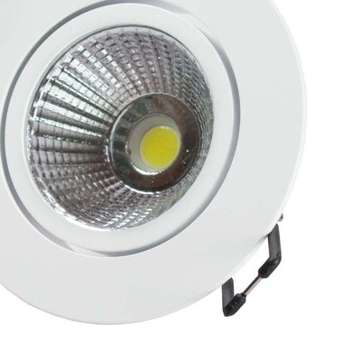 Spot Led Taschibra Embutir Redondo Tsrl 409 9w Alumínio 6500k Luz Fria